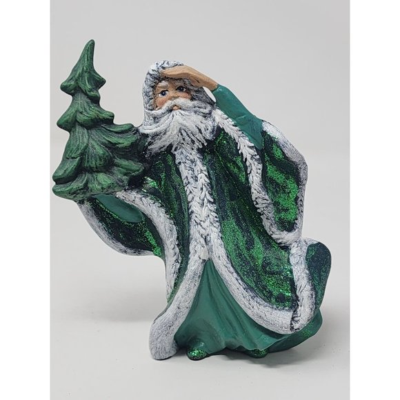 Lot Of 5/2 Christmas Ornaments 3 Christmas Figurines 3Santas 1Mrs Santa 1Girl‎ - Picture 5 of 16